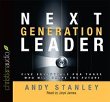 The next generation leader: [5 essentials for those who will shape the future] cover image cdn