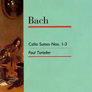 BACH, J.S: Cello Suites Nos. 1-3 (Tortelier) cover image cdn