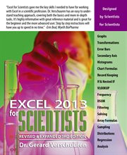 Excel 2013 for scientists cover image cdn