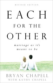 Each for the Other: Marriage as It's Meant to Be cover image cdn