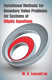 Variational methods for boundary value problems for systems of elliptic equations cover image cdn
