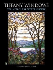 Tiffany windows: stained glass pattern book cover image cdn