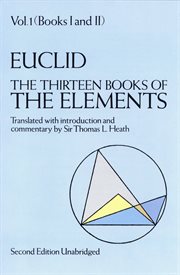 The thirteen books of the elements, vol. 1 cover image cdn