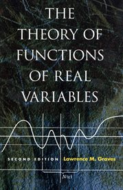 The theory of functions of real variables cover image cdn