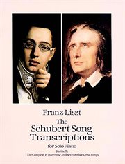 The schubert song transcriptions for solo piano/series ii cover image cdn