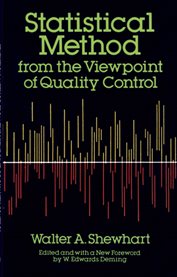 Statistical Method from the Viewpoint of Quality Control cover image cdn