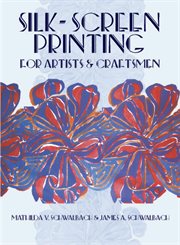 Silk-screen printing for artists & craftsmen cover image cdn