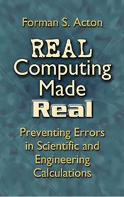 REAL computing made real: preventing errors in scientific and engineering calculations cover image cdn