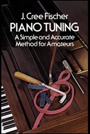 Piano tuning: a simple and accurate method for amateurs cover image cdn