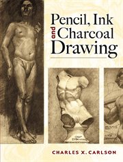 Pencil, ink and charcoal drawing: four volumes bounds as one cover image cdn
