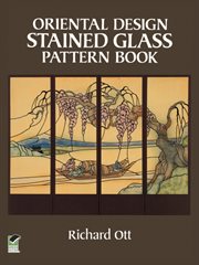 Oriental Design Stained Glass Pattern Book cover image cdn