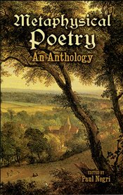Metaphysical Poetry: an Anthology cover image cdn