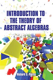 Introduction to the theory of abstract algebras cover image cdn