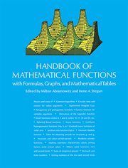 Handbook of mathematical functions with formulas, graphs, and mathematical tables cover image cdn