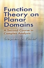 Function theory on planar domains: a second course in complex analysis cover image cdn