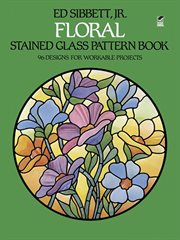 Floral stained glass pattern book cover image cdn
