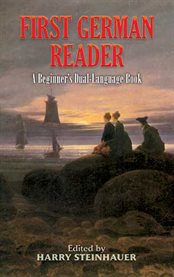 First German reader: a beginner's dual-language book cover image cdn