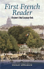 First French reader: a beginner's dual-language book cover image cdn