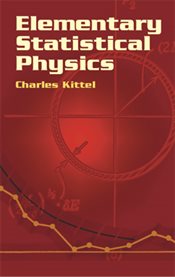 Elementary statistical physics cover image cdn