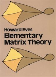 Elementary matrix theory cover image cdn