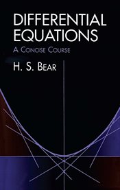 Differential equations: a concise course cover image cdn