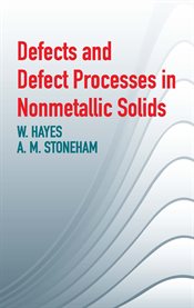 Defects and defect processes in nonmetallic solids cover image cdn