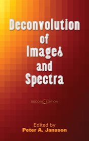 Deconvolution of images and spectra cover image cdn