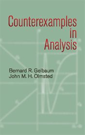 Counterexamples in analysis cover image cdn