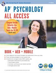 AP® Psychology All Access Book + Online + Mobile cover image cdn