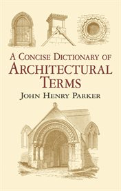 A concise dictionary of architectural terms: illustrated cover image cdn