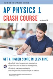 AP℗ʼ Physics 1 Crash Course Book + Online cover image cdn