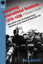 Explaining International Relations 1918-1939 cover image cdn