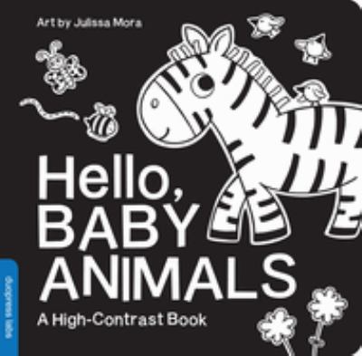 Hello, baby animals : a high-contrast book  cover image cdn
