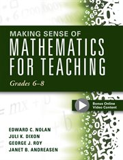 Making sense of mathematics for teaching grades 6-8 cover image cdn