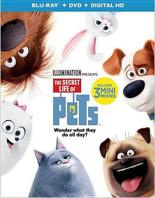 The secret life of pets [Blu-ray + DVD combo] cover image cdn