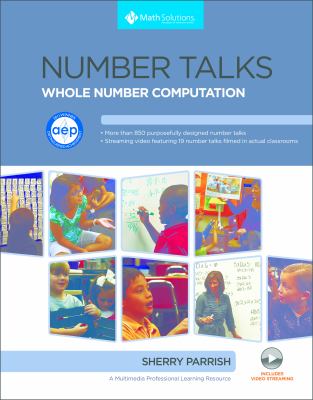 Number talks : helping children build mental math and computation strategies, grades K-5  cover image cdn