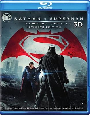 Batman v Superman [3D Blu-ray + Blu-ray combo] dawn of justice  cover image cdn