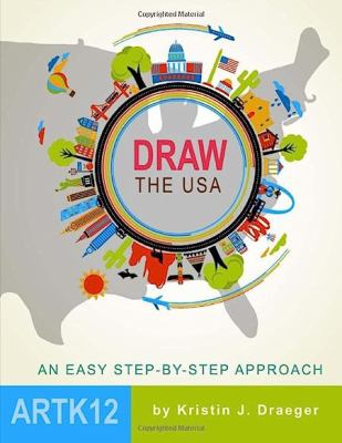 Draw the USA : an easy step-by-step approach  cover image cdn