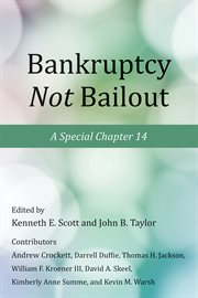 Bankruptcy not bailout: a special chapter 14 cover image cdn