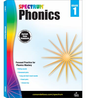 Spectrum phonics. Grade 1 cover image cdn