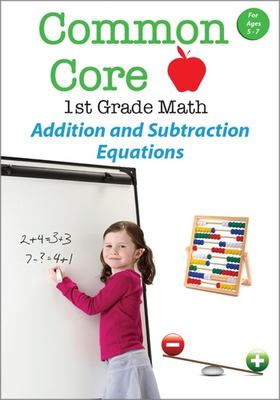 Common core 1st grade math. Addition and subtraction equations cover image cdn