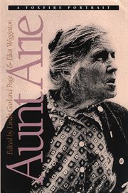 Aunt Arie: a Foxfire portrait cover image cdn