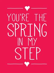 You're the spring in my step cover image cdn