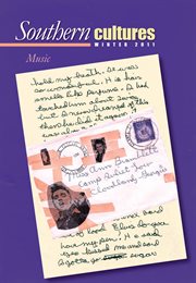 Southern Cultures: 2011 Music Issue cover image cdn