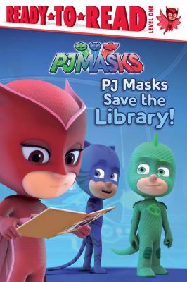 PJ Masks save the library!  cover image cdn