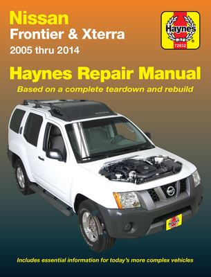 Nissan Frontier & Xterra automotive repair manual  cover image cdn