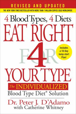Eat right for your type : the individualized blood type diet solution  cover image cdn