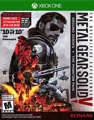 Metal gear solid [XBOX ONE]. V, Ground zeroes + the phantom pain the definitive experience cover image cdn
