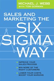 Sales and marketing the Six Sigma Way cover image cdn
