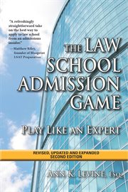 The law school admission game: play like an expert cover image cdn